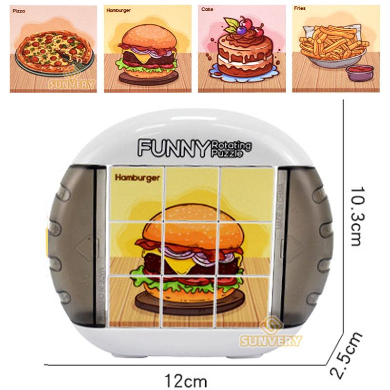 Puzzle Rotante 4IN1 progettato per Bambini Giocattoli Fidget 3 4 5 6 7 8 Anni 4 Puzzle in 1 Sviluppo Motricità Fine Regalo progettato per Bambini e Bambine