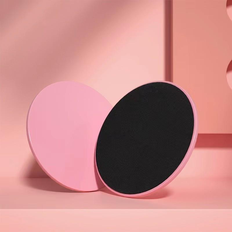 2Pcs Solid Color Yoga Sliding Discs, Yoga Fitness Foot Sliding Pads, Workout Equipment for Abdominal Core Training, Body Shaping