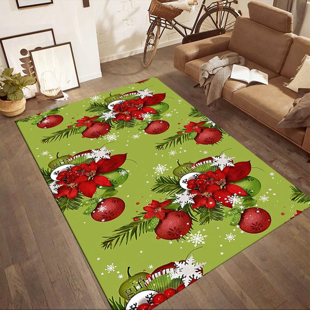 Christmas 202 Area Rug Perfect for Hallway Dormitory Dining Room Outdoor Antislip Carpet Office home decor Spiritual Gift