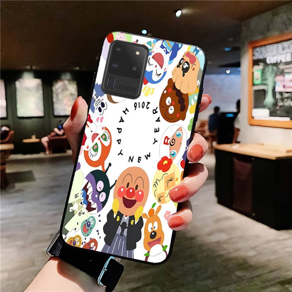 Cartoon Cute Fashion A-anpanmanes Phone Case For Samsung S 24 Fe 25 Ultra Plus 20 Lite 21 30 22 23 24 22 Ultra 5G Fundas