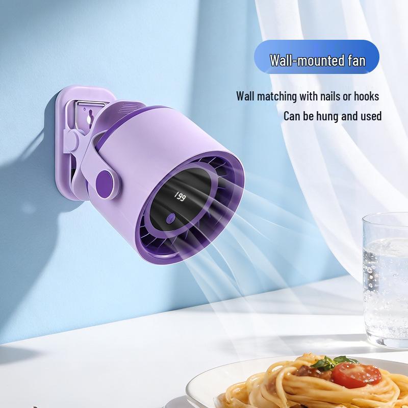 Adjustable Desk Clip Fan - Powerful Wind for Office, Dorm, or Bedside Use