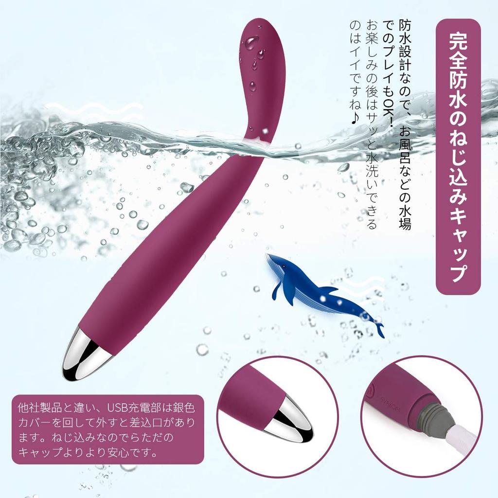 SVAKOM Coco Vibrator for Medium Electric Spot Close 25 Types of Clitoris Nipple Sex Toy Women, Vibration, Massager, 30°G Stimulation, Vibration,