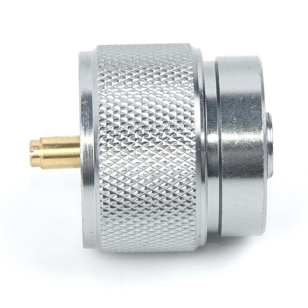 Outdoor Gas Refill Adapter Reusable Aluminum Alloy