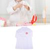 1 Set Isolation Gown Durable Hospital Coat Easy-cleaning Kids Kids Cosplay for Interactive Game