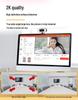 PC Webcam with Microphone, 2K/4K Streaming, USB, Full HD Autofocus, Driver-Free, Ideal for Online Classes