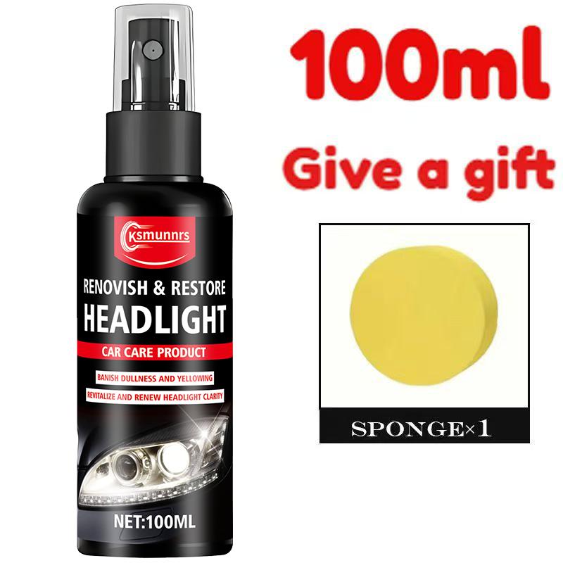 

1pc Professional Headlight Restoration Kit - Effectively Removes Yellowing, Oxidation and Foggy Haziness From Car Headlights, Ab 1