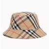 Burberry Bucket Hat Check Cotton Blend Bucket 8085726