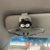 Magnetischer Auto-Sonnenblenden-Brillenclip - Niedlicher Kohleelf, Starke Magnethalterung für Brillen, Autozubehör, Autozubehör Sicherheit Magnetische Befestigung
