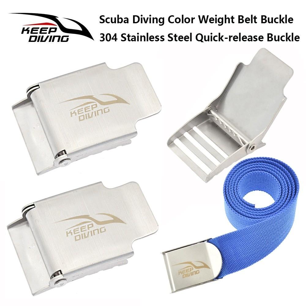 With Electroplating Quick-release Buckle Webbing Buckle Diving Equipment Accessories