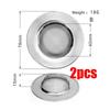 Kitchen Sink Filter Stainless Steel Mesh Sink Strainer Filter Bathroom Sink Strainer Drain Hole Filter Sewer Screen Strainers