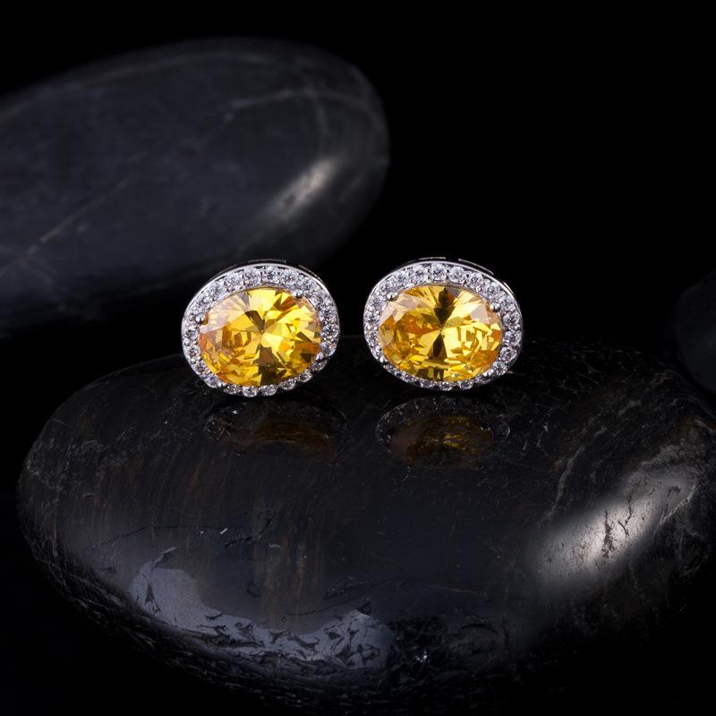 Micro Stud Earrings, Zircon Earrings, High-End Earrings, Diamond Stud Earrings.