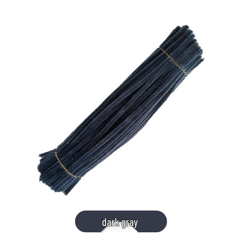 Buntes Chenilledraht DIY-Set: Verschlüsselte, veränderbare Pfeifenreiniger für pädagogische Kinderprojekte