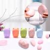 Soft Silicone Cosmetic Blender Sponge Box Holder Beauty Powder Puff Blender Holder Sponge Makeup Egg Drying Case Portable Box