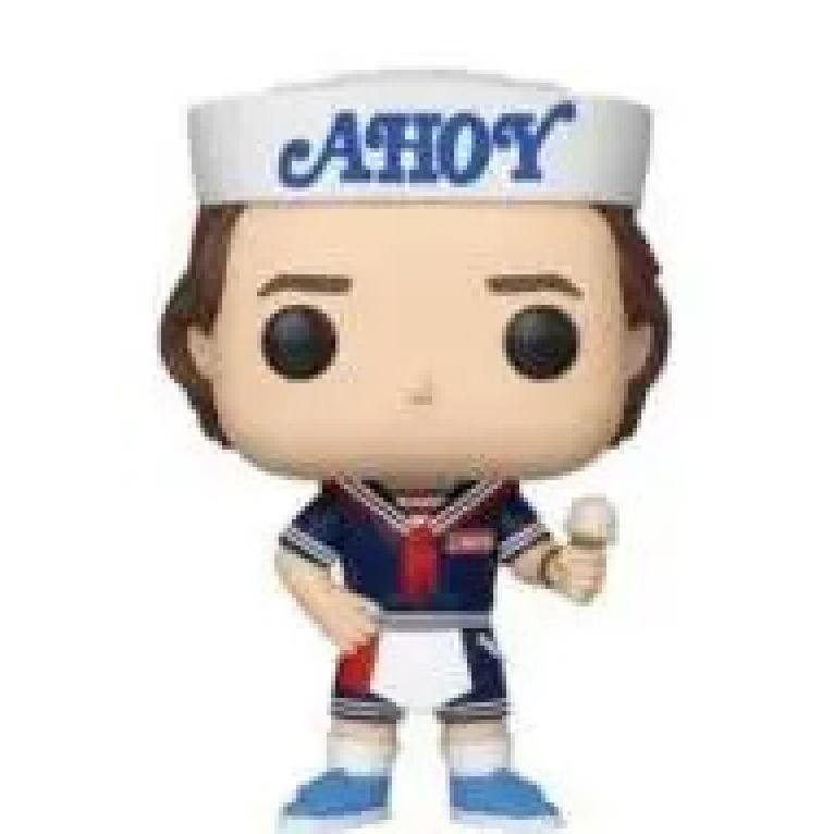 Eleven Dustin Steve Robin 10cm Action Figure Toys Vinyl Dolls for Collection