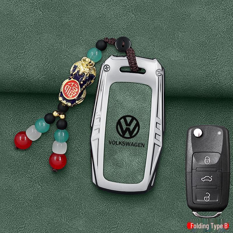 2025 m. Volkswagen Tiguan L Pro raktų dėklas 330 Longyao Edition modeliui - Apsauginis apvalkalas su sagtimi vyrams ir moterims