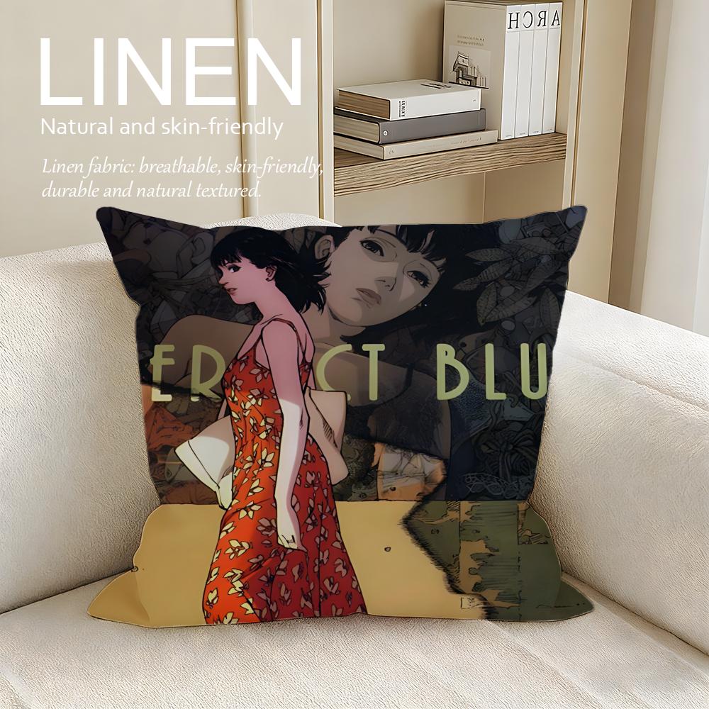 

Horror Perfect Blue Cushion Cover Pillowcase Set Pcs x x Breathable Washable Sofa Cushion Cover 30X30cm
