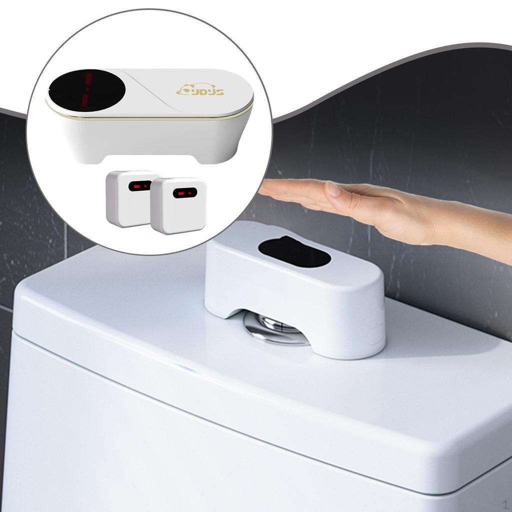 Automatic Toilet Flusher Touchless Flush Infrared Sensors Toilets Flushing System