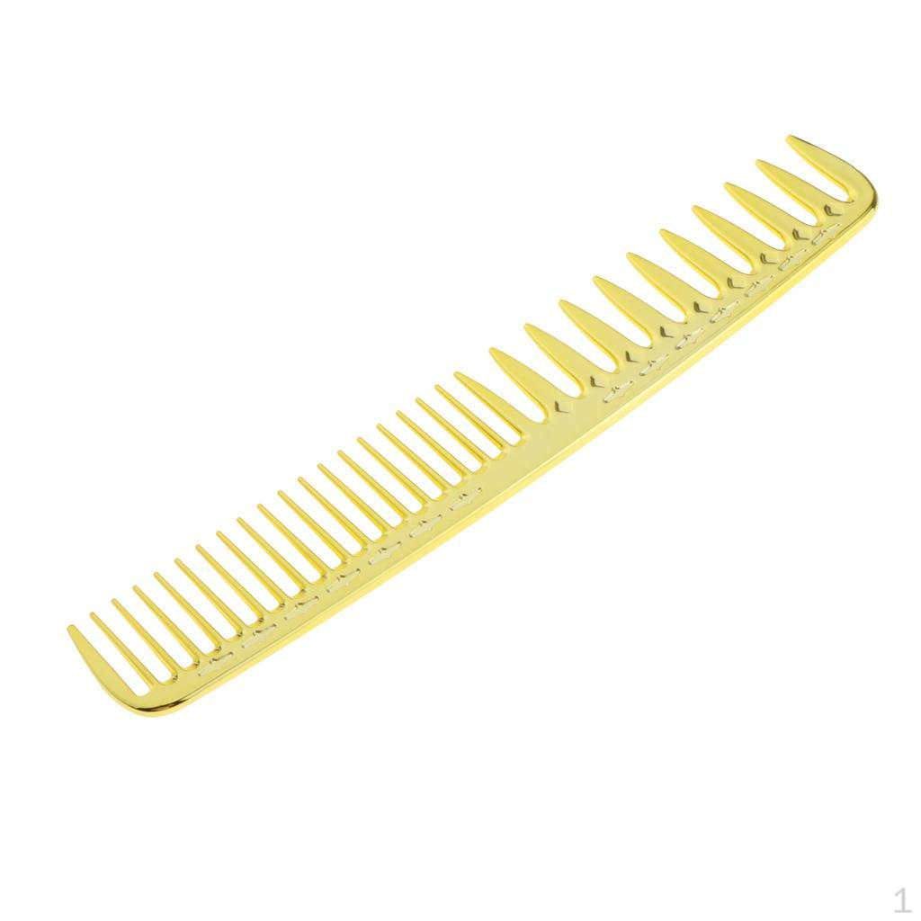 Антистатическая расческа для волос, Углеродное волокно, Золотой 03