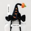 Halloween Pet Witch Costume Set Crochet Pointed Hat With Cloak Bell Decor Holiday Dress Up Outfit for Small Dogs Cats