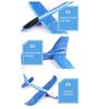 Large Foam Glider with Loop Roll Capability Hand Throw Airplane Toy for Kids Outdoor Flying Toy for Boys Girls Crash-Resistant Outdoor Toy for