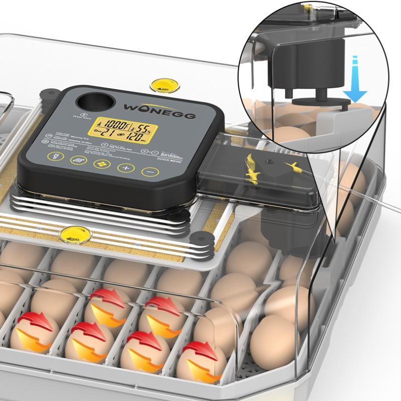 48pcs Egg Automatic Incubator Digital Poultry Hatching Machine for Home Smart Chicken Egg Incubator Farm Breeding Equipment