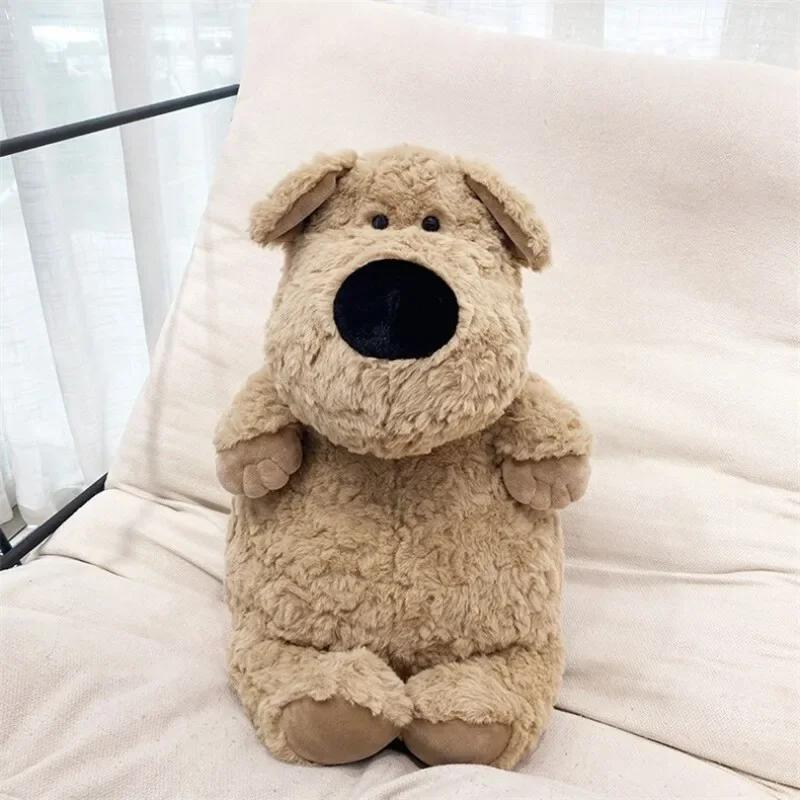 40Cm Kawaii Big Nose Dog Soft Plush Toy Stuffed Animal Doll Relieve Anxiety Kid Birthday Gift Puppy Throw Pillow Home Bed Decor