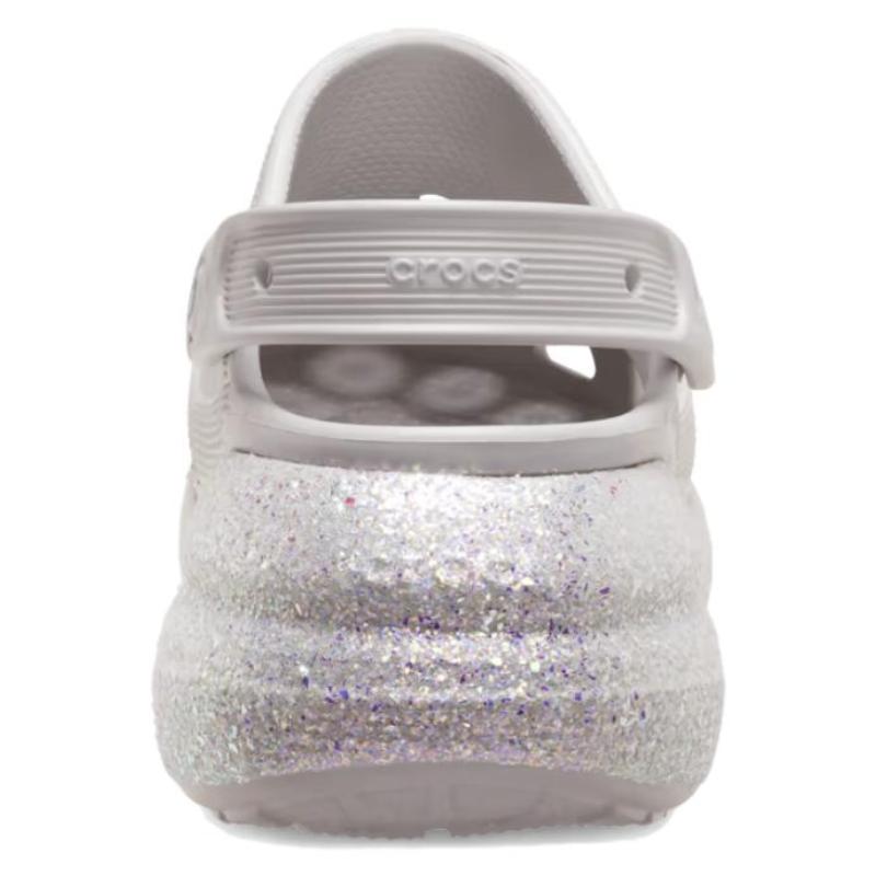 Crocs Mega Crush Clog Hole Shoes Unisex Gray