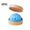 Rice Dumpling Stress Reliever Glow In the Dark Bun Squeeze Toy LED Light Up Relief Soft Skin-friendly Toy Fidget Sensory for Adults Kids Cute Desk