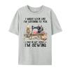 I Might Look Like I M Listening To You But In My Head Sewing T Shirts For Unisex Youth TShirts Gothic Style