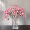 Artificial Gesang Flower Single Branch 4 Fork Queen Cosmos Fake Flower Silk Flower Bouquet Living Room Wedding Home Decoration