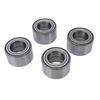 4pcs Front Rear Wheel Bearing 93305 00601 00 Replacement for Grizzly YFM 550 660 700 03‑18