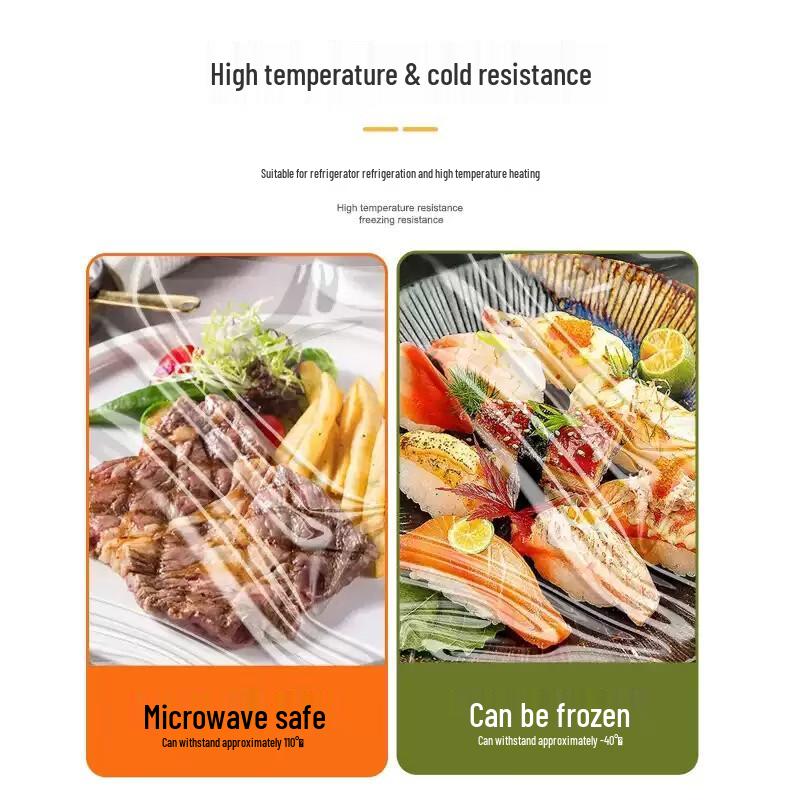 Food Grade PE Cling Film with Cutter