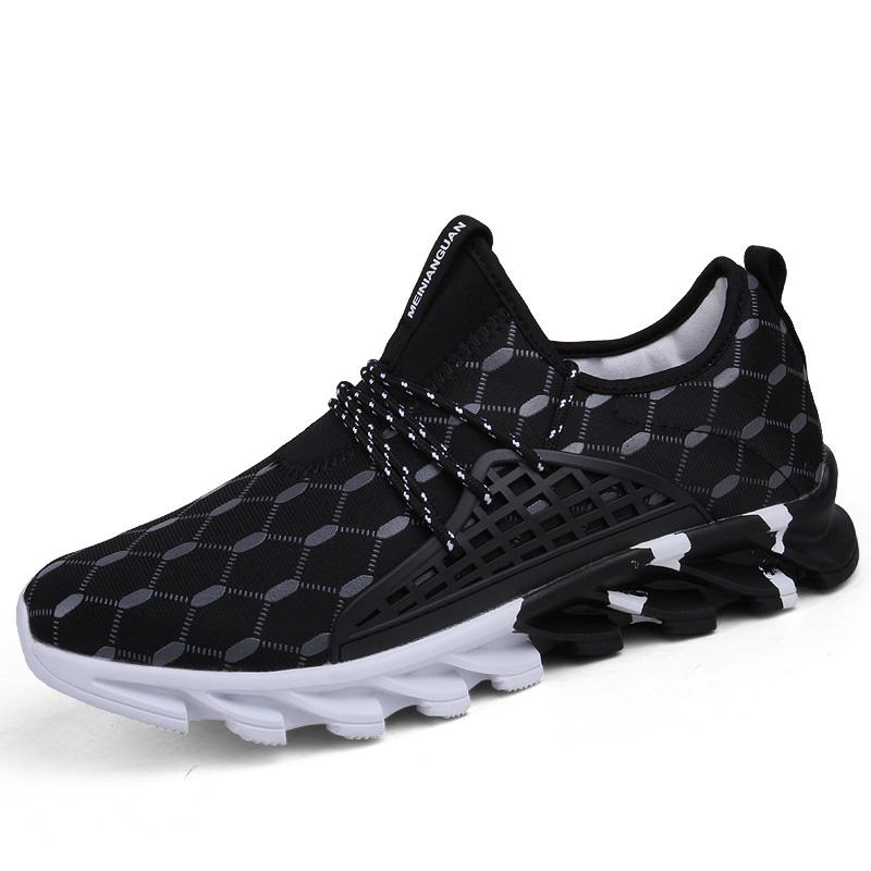 

Spring and autumn net surface men s and women s breathable new sports shoes couples lightweight size comfortable fashion shoes 36