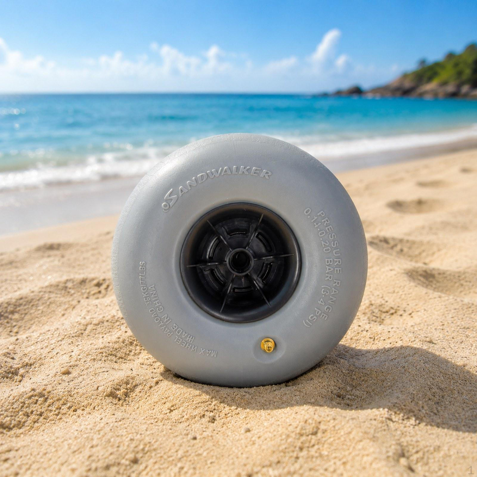 

Beach Cart Wheel Balloon Premium, Professional, Practical Durability Accessory, Direct 20mm Bushing