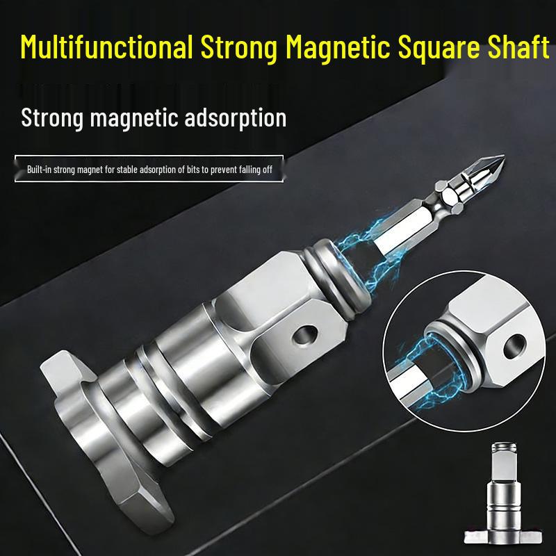 Super Strong Multifunctional Electric Wrench with Magnetic Square Shaft