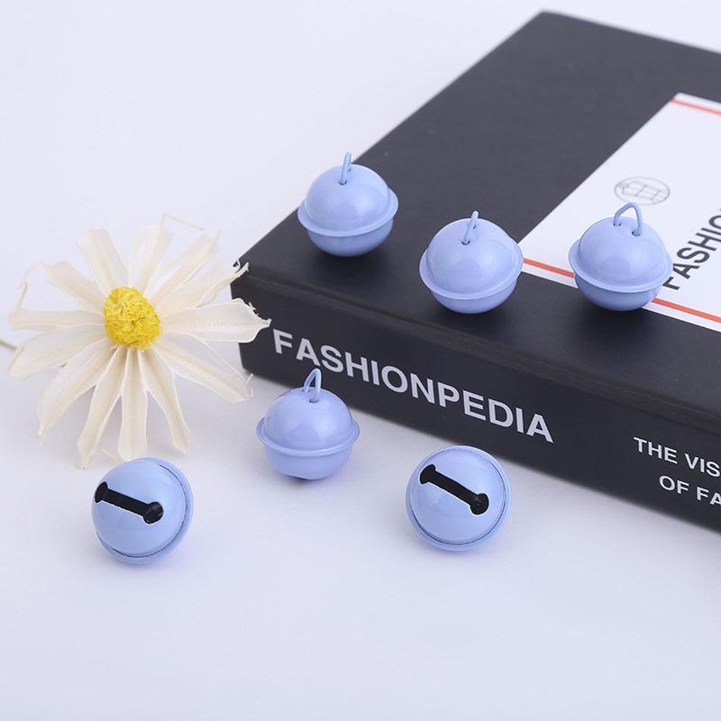 22mm Candy Color Baked Paint Round Pet Collar Bell - Christmas Accessories