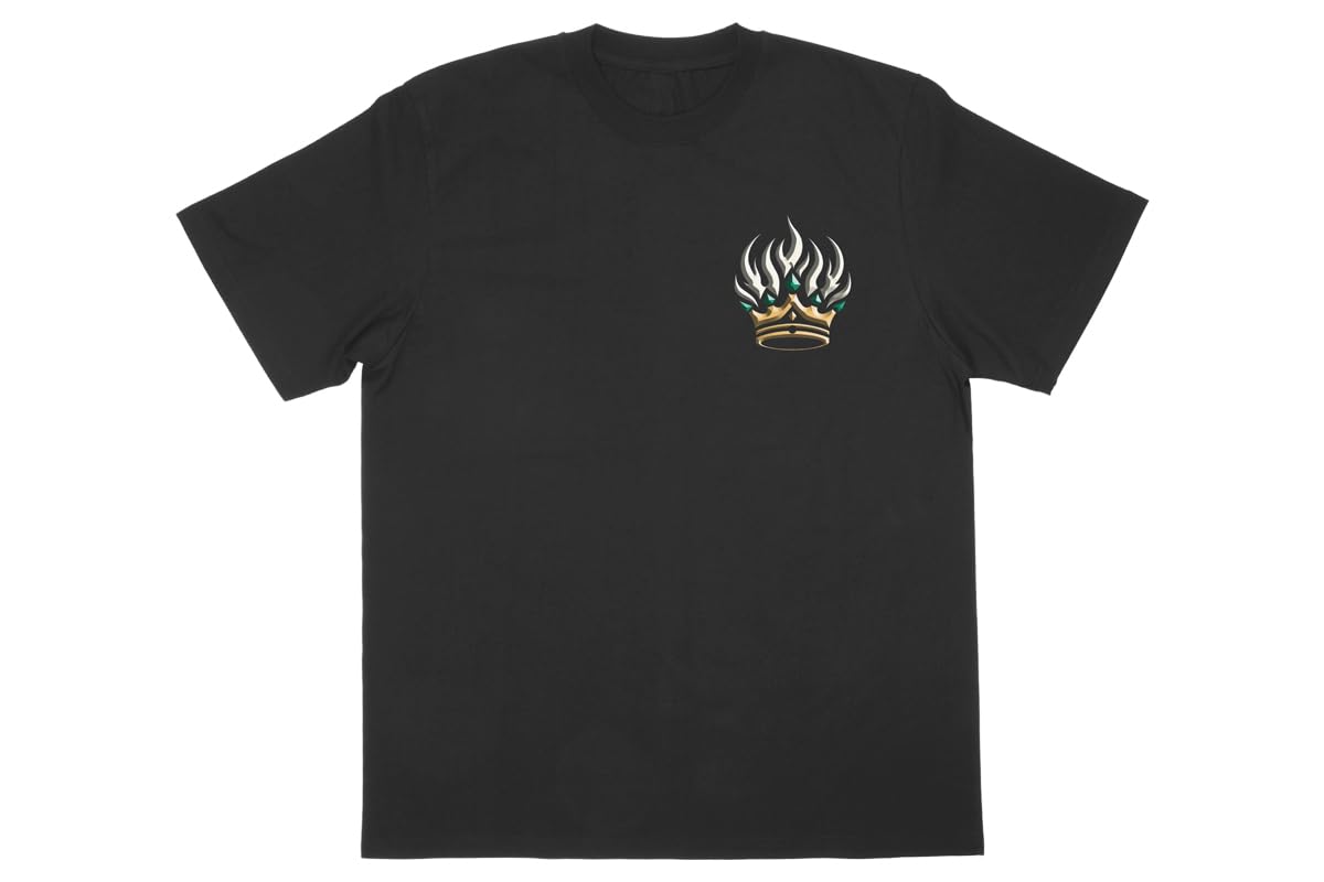 

New Japan Pro-Wrestling Francisco Akira CROWN OF FIRE T-shirt, Medium, 6303103264