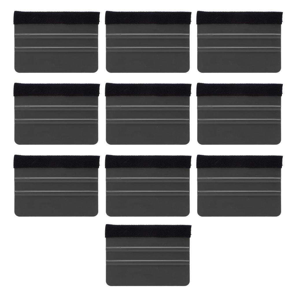 10Pcs Car   Scraper Scratch Resistant Professional   Felt Squeegee for   Film Packaging Electronic Repair