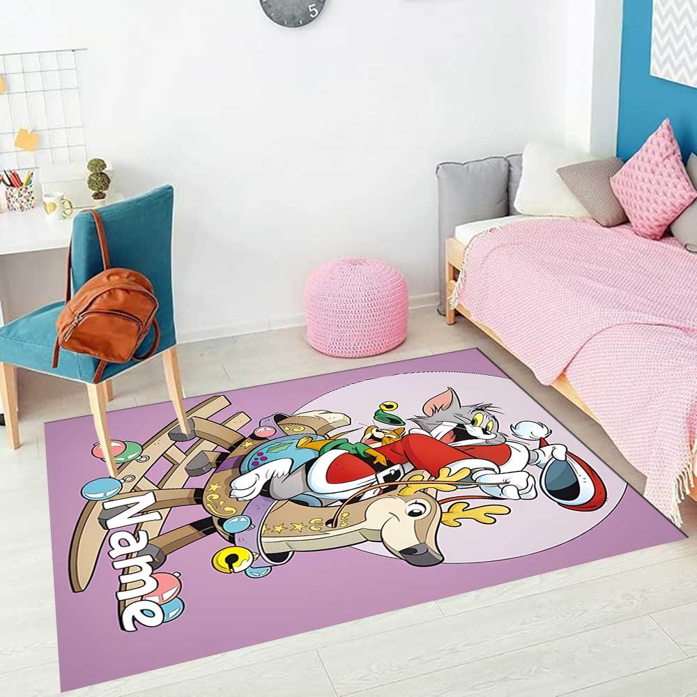 Warner Bros. Funktioniert (68) Personalisieren Sie Ihren Namens-Teppich, Ihr Bürostuhl-Kissen, Ihr Geschenk für Schlafzimmer und Wohnzimmer zu Hause.