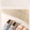 Jieleya Women's Waterproof Cotton Slippers: Winter 2025 Plush, Heel-Covered, Non-Slip Indoor/Outdoor Postpartum Shoes.