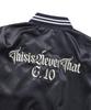 Thisisneverthat Satin Jacket Navy