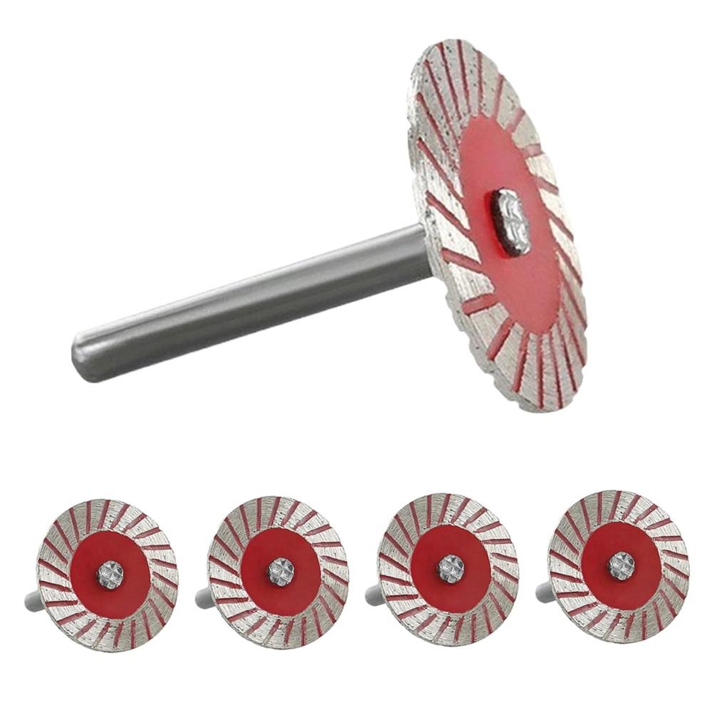 10-piece Pack Stone Carving 40mm Diamond Saw Blades Diamond Cutting Discs Cutting Wheel Blades Suitable For Granite, Marble, Ceramic And Tiles