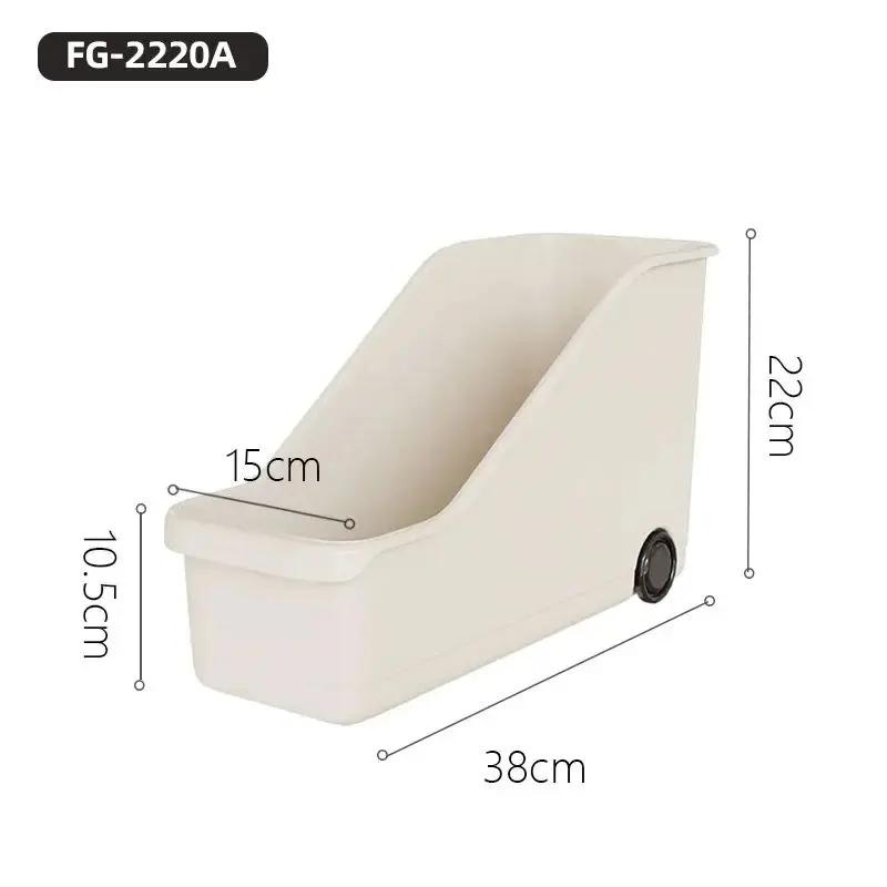 Kitchen Sundry Storage Case with Wheels Seasoning Bottle Vegetable Storage Container Kitchen Closet Organizer Make Up Organizer