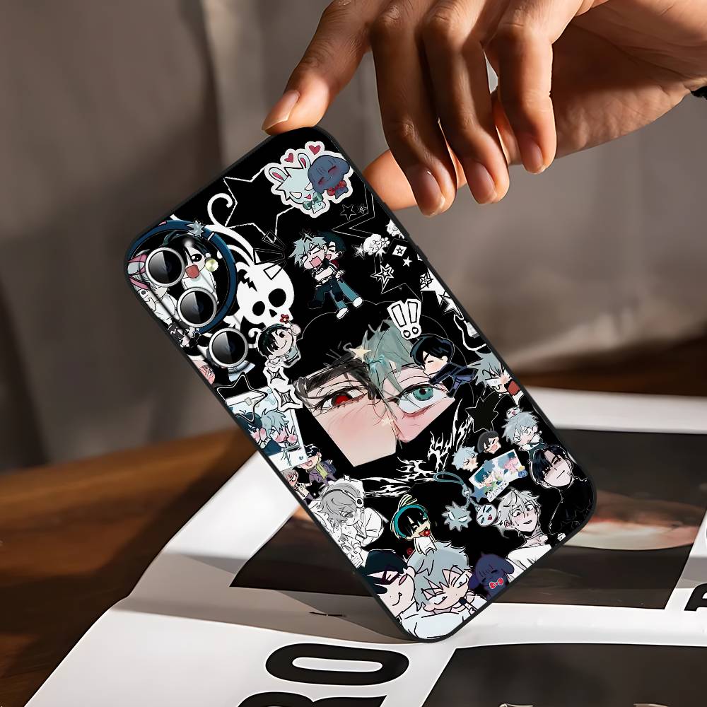 Ivantill Alien Stage Phone Case For Samsung Galaxy S24/S25/S22/S30/Note20/Lite/Ultra/5G/Plus/FE Soft Black