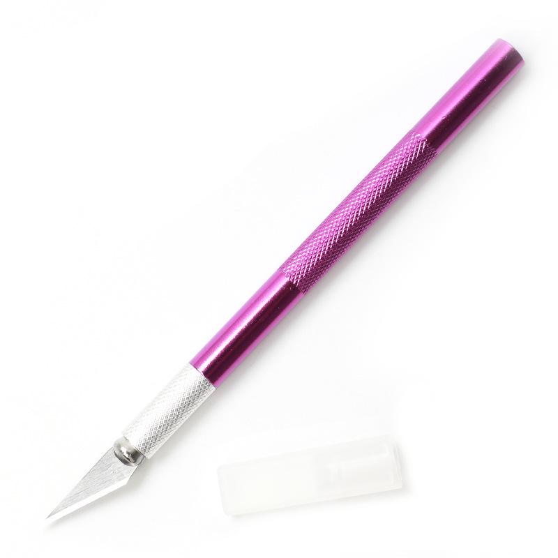 Aluminum Alloy Craft Knife for Mobile Film, Paper, and Rubber Stamp Carving