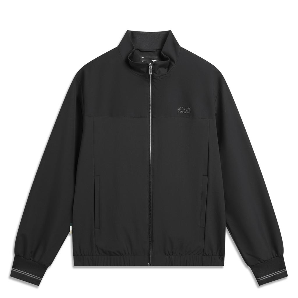 Li-Ning Sports Trend Series Windproof Water-Repellent Stand Collar Logo Windbreaker Men outerwear AFDW413-2