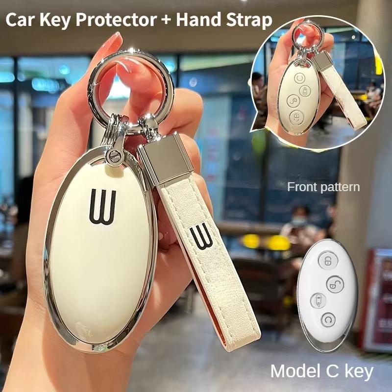For BYD TPU Car Key Seagull/Dolphin/Qin/Han/Tang/Song/SEAL U DM-i/ATTO03 Car Key Decoration Full Cover Protective Case