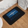Bavaria Yachts Blue Silver Logo Doormat Antiwear Carpet Rug Kitchen Entrance Home Floor Mat for Living Room Footpad Mats
