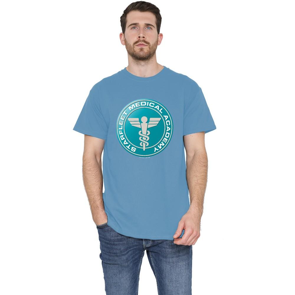 Star Trek Medical T-Shirt S-3XL Carolina Blue S