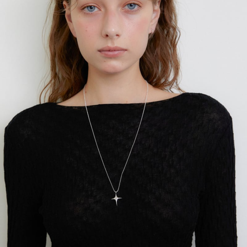 GETMEBLING [Silver 925]Starpoint Long Necklace